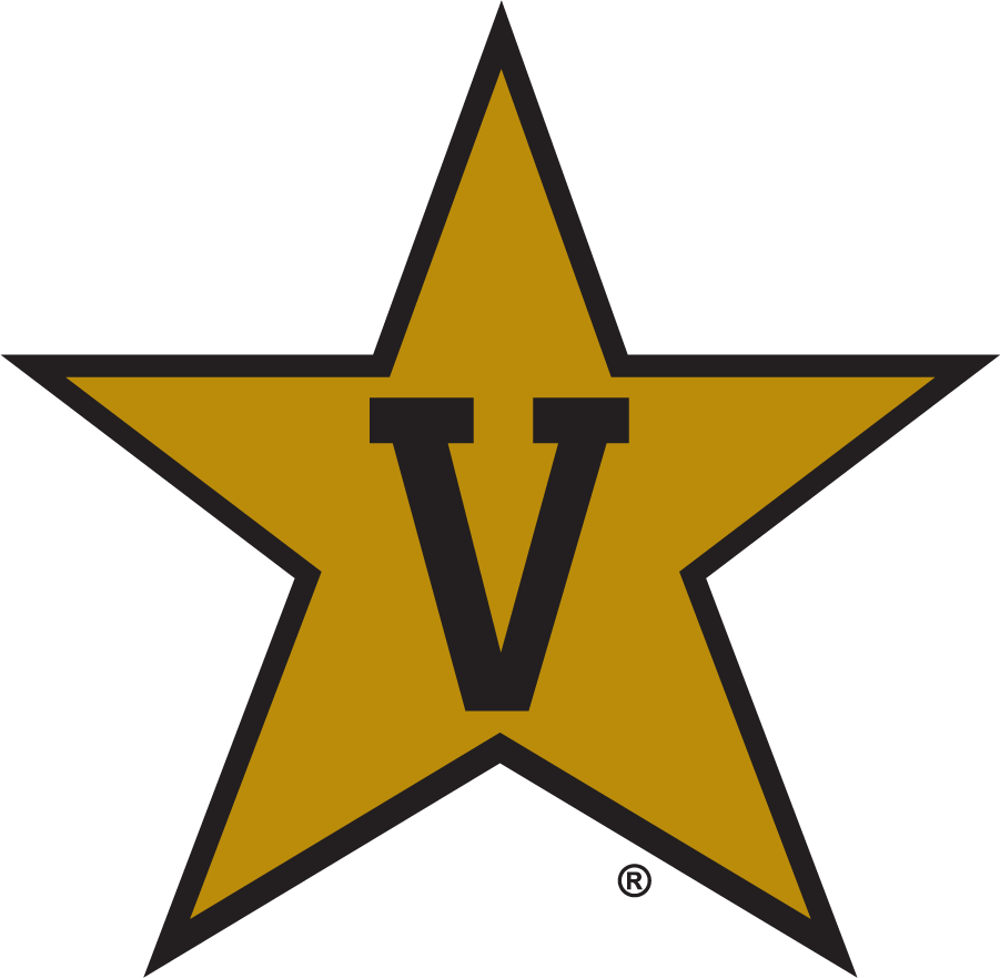 Vanderbilt Commodores 1987-2008 Secondary Logo DIY iron on transfer (heat transfer)